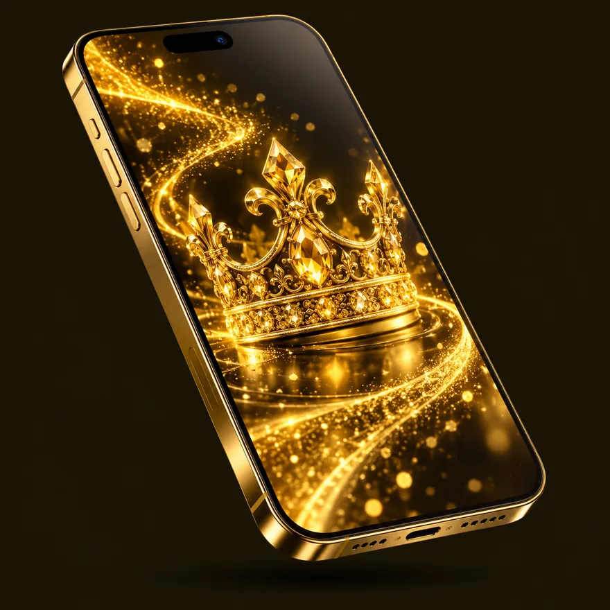 Smartphone with crown — Friday Friday