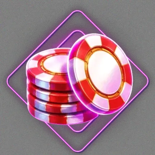 Poker table with cards