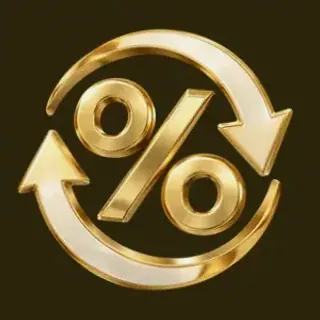 Percent cycle icon — Friday Friday