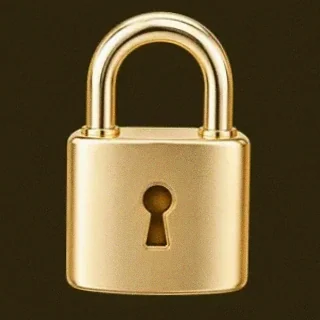Metal padlock — Friday Friday