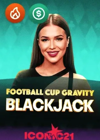 Football Cup Gravity Blackjack live game cover