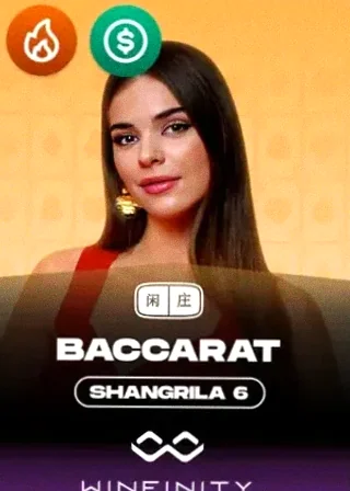Baccarat Shangrila 6 live game cover