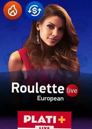 Roulette European live game cover