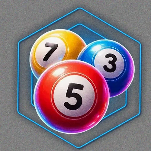 Numbered bingo balls