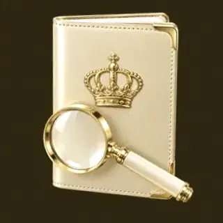 Passport magnifying glass — Friday Friday