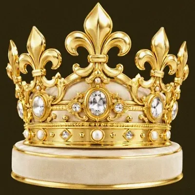 Jeweled royal crown — Friday Friday