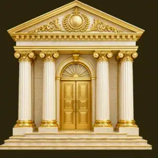 Classical bank building — Friday Friday
